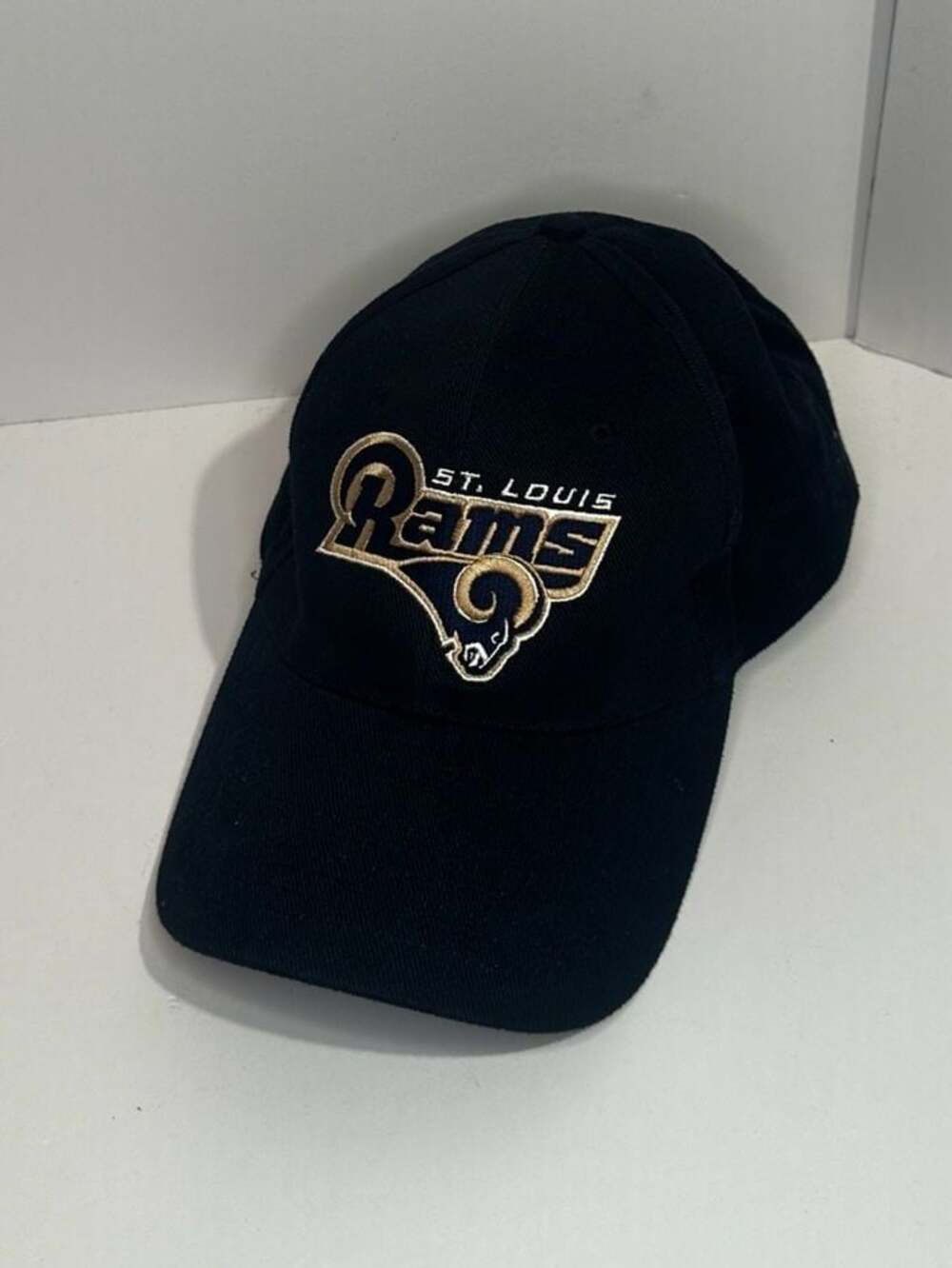 Vintage St. Louis Rams Edward Jones Dome Embroidered Baseball Cap One Size